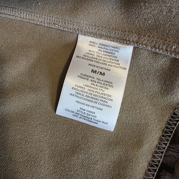 Habit Women's Utility Jacket - Camouflage and Tan Scent Factor Size Medium - Picture 9 of 10